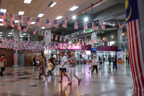 JALUR GEMILANG DI KL SENTRAL