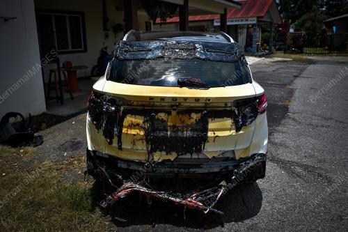 KEBAKARAN SALURAN PAIP GAS