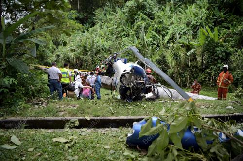 NAHAS HELIKOPTER TERHEMPAS