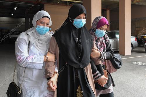 JENAZAH MANGSA HELIKOPTER TERHEMPAS 