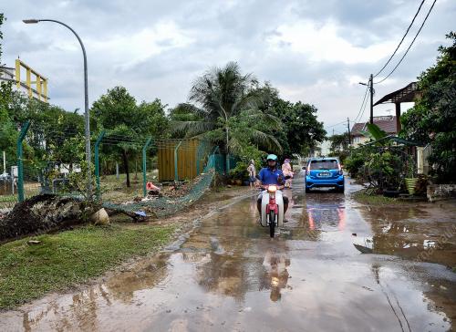 TINJAUAN BANJIR KILAT SEKITAR KUALA LUMPUR