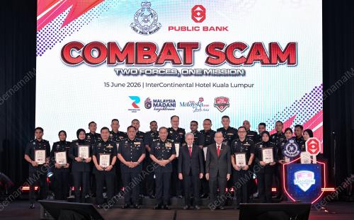 POLIS DAN PUBLIC BANK PERANGI SCAM