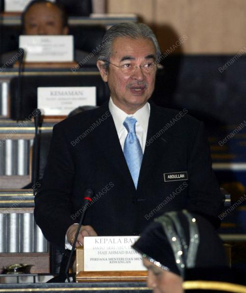 ABDULLAH AHMAD BADAWI