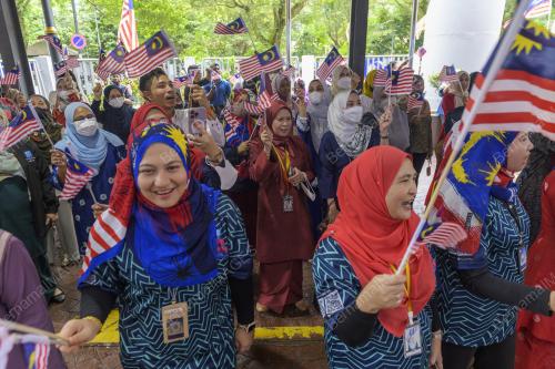 SAMBUTAN HARI KEBANGSAAN PERINGKAT BERNAMA