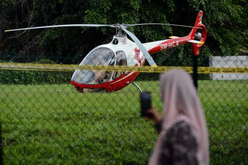 HELIKOPTER TERHEMPAS TAMAN MELAWATI