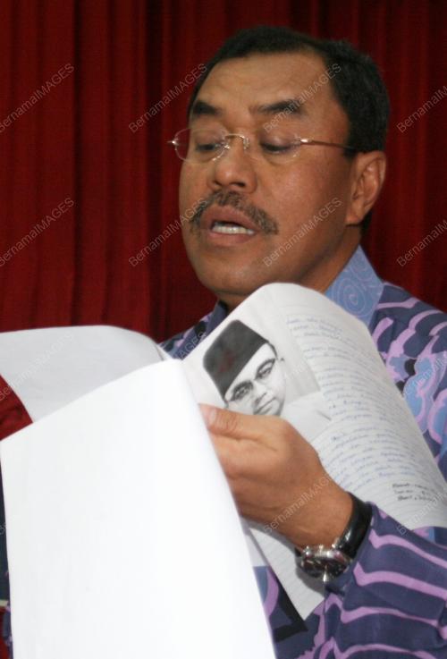 SURAT UNTUK PERDANA MENTERI