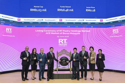 RT PASTRY HOLDINGS BERHAD LISTING CEREMONY