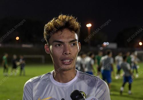 LATIHAN SKUAD B-23 KEBANGSAAN KENDALIAN BRAD MALONEY