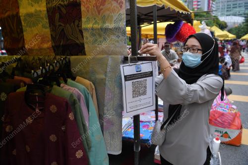 TINJAUAN PASAR MALAM JALAN T.A.R