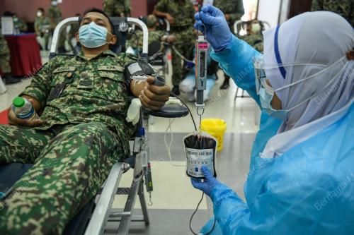 PROGRAM DERMA DARAH PERDANA SEMPENA HARI TENTERA DARAT YANG KE-88