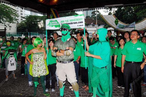 CANON GOES GREEN