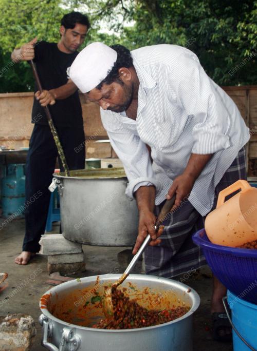 BUBUR LAMBUK KACANG DAL