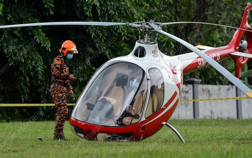 HELIKOPTER TERHEMPAS TAMAN MELAWATI