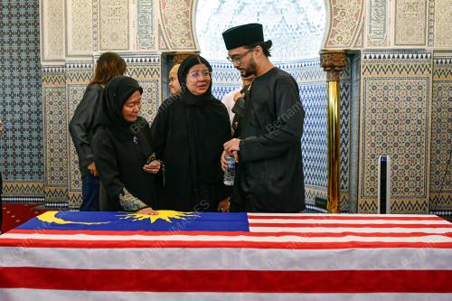 PENGEBUMIAN ALLAHYARHAM TUN HANIFF OMAR