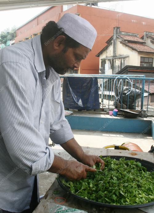 BUBUR LAMBUK KACANG DAL