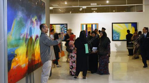 PAMERAN LUKISAN SYED AHMAD JAMAL