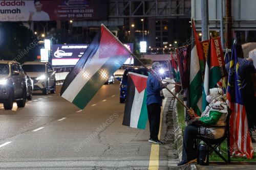 PIKET 'AKSI BERTINDAK:KEPUNG DEMI PALESTIN'