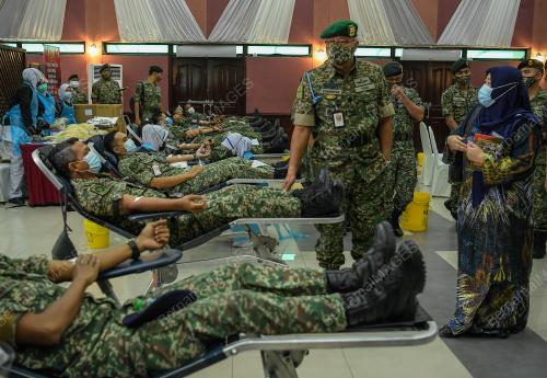 PROGRAM DERMA DARAH PERDANA SEMPENA HARI TENTERA DARAT YANG KE-88
