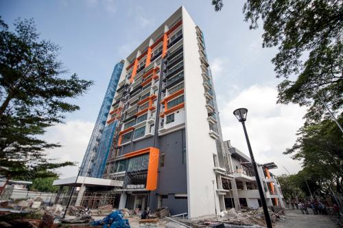 LAWATAN KERJA TAPAK PROJEK NAIK TARAF KOMPLEKS MSN