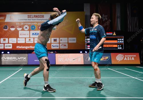 KEJOHANAN BADMINTON BERPASUKAN ASIA 2022