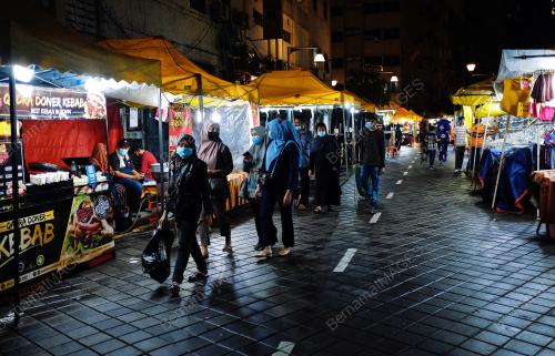 TINJAUN PASAR MALAM JALAN TAR