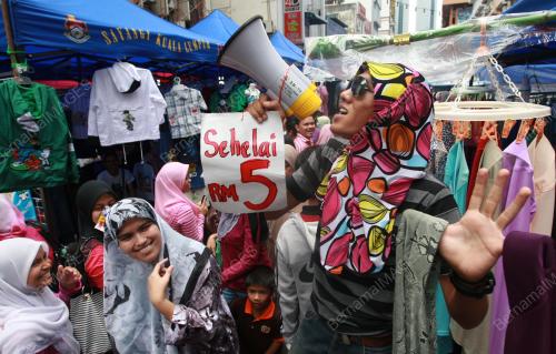 BAZAR RAMADHAN JALAN TUANKU ABDUL RAHMAN