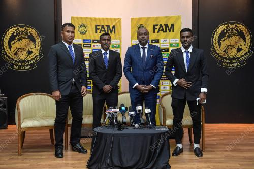 SIDANG MEDIA PENGUMUMAN BARISAN KEJURULATIHAN SKUAD HARIMAU MALAYA B-17
