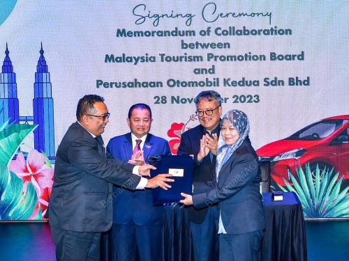 MOU PERDUA DAN PROMOSI TOURISM MALAYSIA