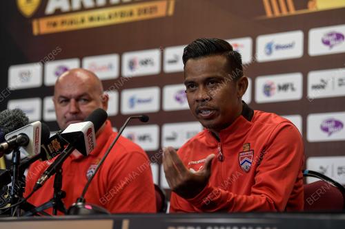 SIDANG MEDIA PERLAWANAN AKHIR PIALA MALAYSIA 2021