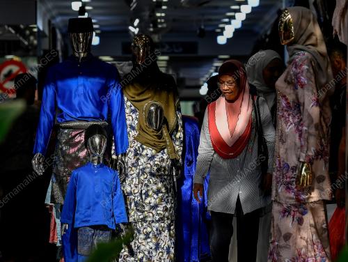 TINJAUAN ORANG RAMAI MEMBELI BELAH