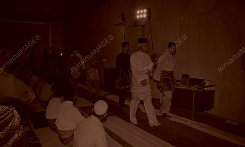 SEMBAHYANG HARI RAYA DI MASJID NEGARA