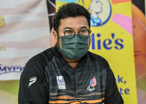 MAJLIS PENYERAHAN JALUR GEMILANG KEPADA KONTINJEN SUKAN REMAJA PARA ASIA BAHRAIN 2021