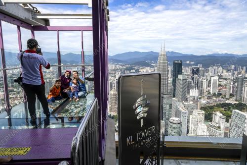 TINJAUAN AKTIVITI HUJUNG MINGGU DI MENARA KUALA LUMPUR