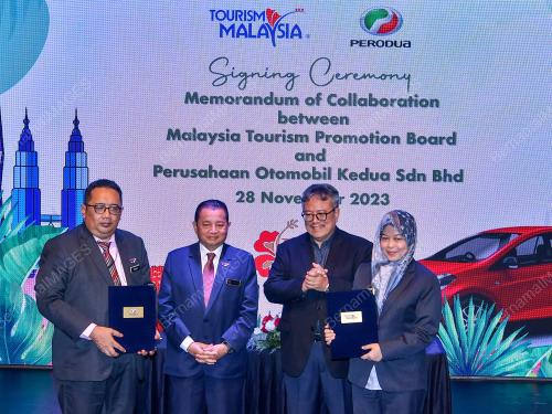 MOU PERDUA DAN PROMOSI TOURISM MALAYSIA