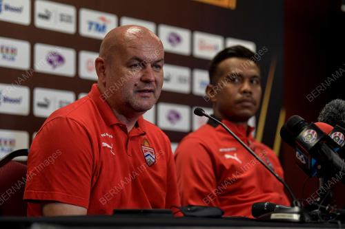 SIDANG MEDIA PERLAWANAN AKHIR PIALA MALAYSIA 2021