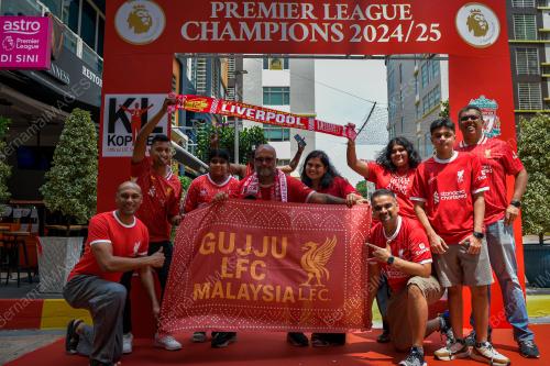 LIVERPOOL FC EPL CHAMPIONS 2025