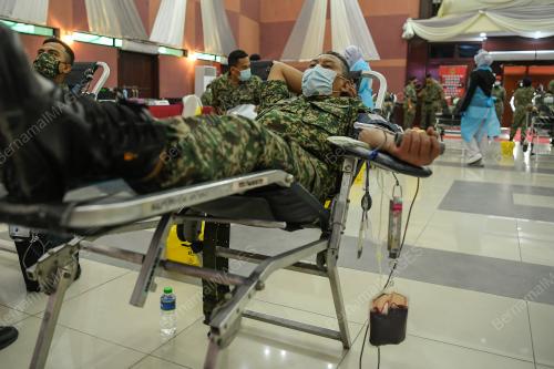PROGRAM DERMA DARAH PERDANA SEMPENA HARI TENTERA DARAT YANG KE-88