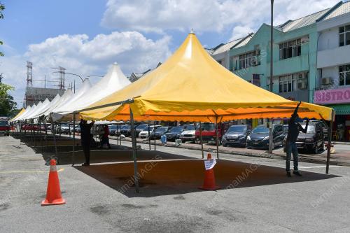 PERSIAPAN BAZAR RAMADAN DESA PANDAN