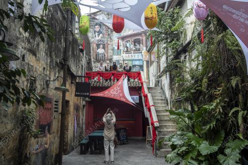 DEKORASI TAHUN BARU CINA DI LORONG KWAI CHAI HONG