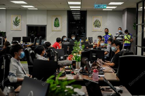 OPERASI KEGIATAN PERJUDIAN DALAM TALIAN