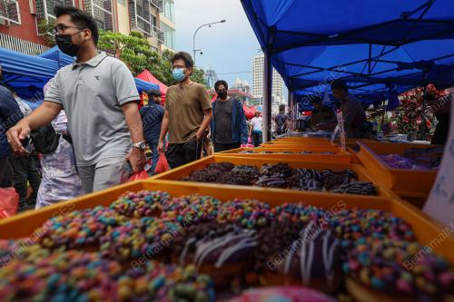 TINJAUAN PELITUP MUKA DI KAWASAN BAZAR RAMADAN