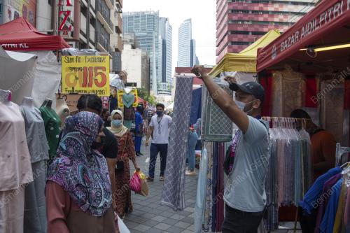 TINJAUAN DI BAZAR JALAN TUNKU ANDUL RAHMAN