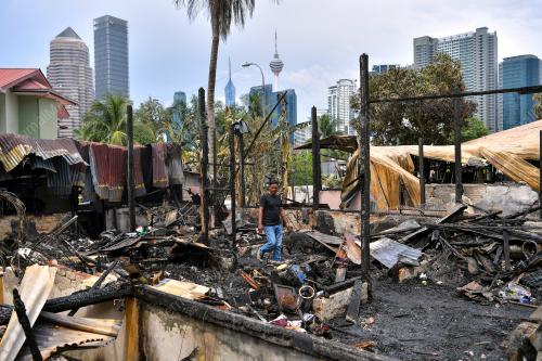 KEBAKARAN KAMPUNG BARU