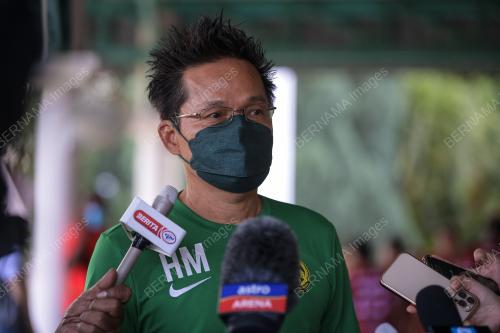 SESI LATIHAN HARI PERTAMA PASUKAN BOLA SEPAK KEBANGSAAN MALAYSIA BAWAH 23 TAHUN