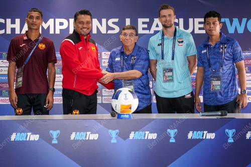 AFC CHAMPIONSAHIP LEAGUE TWO PRESS CONFERENCE