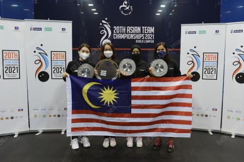 KEJOHANAN SKUASY BERPASUKAN ASIA 2021