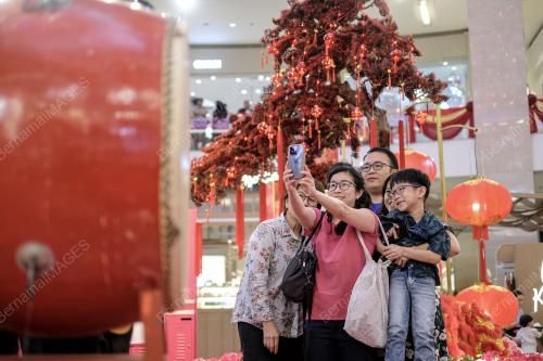 DEKORASI TAHUN BARU CINA 2025