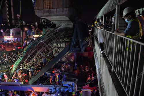 MANGSA MENINGGAL DUNIA STRUKTUR LEBUHRAYA SUKE RUNTUH