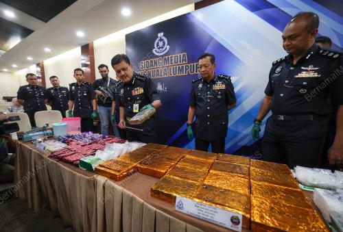 SIDANG MEDIA RAMPASAN DADAH IPK KL