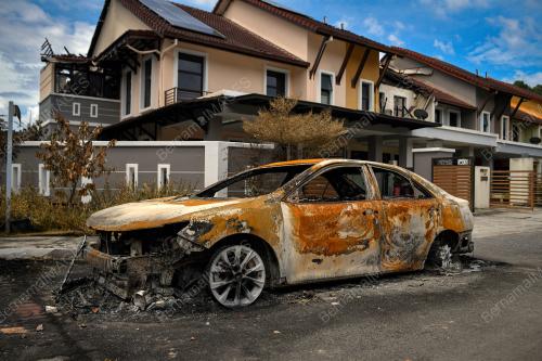 KEBAKARAN SALURAN PAIP GAS